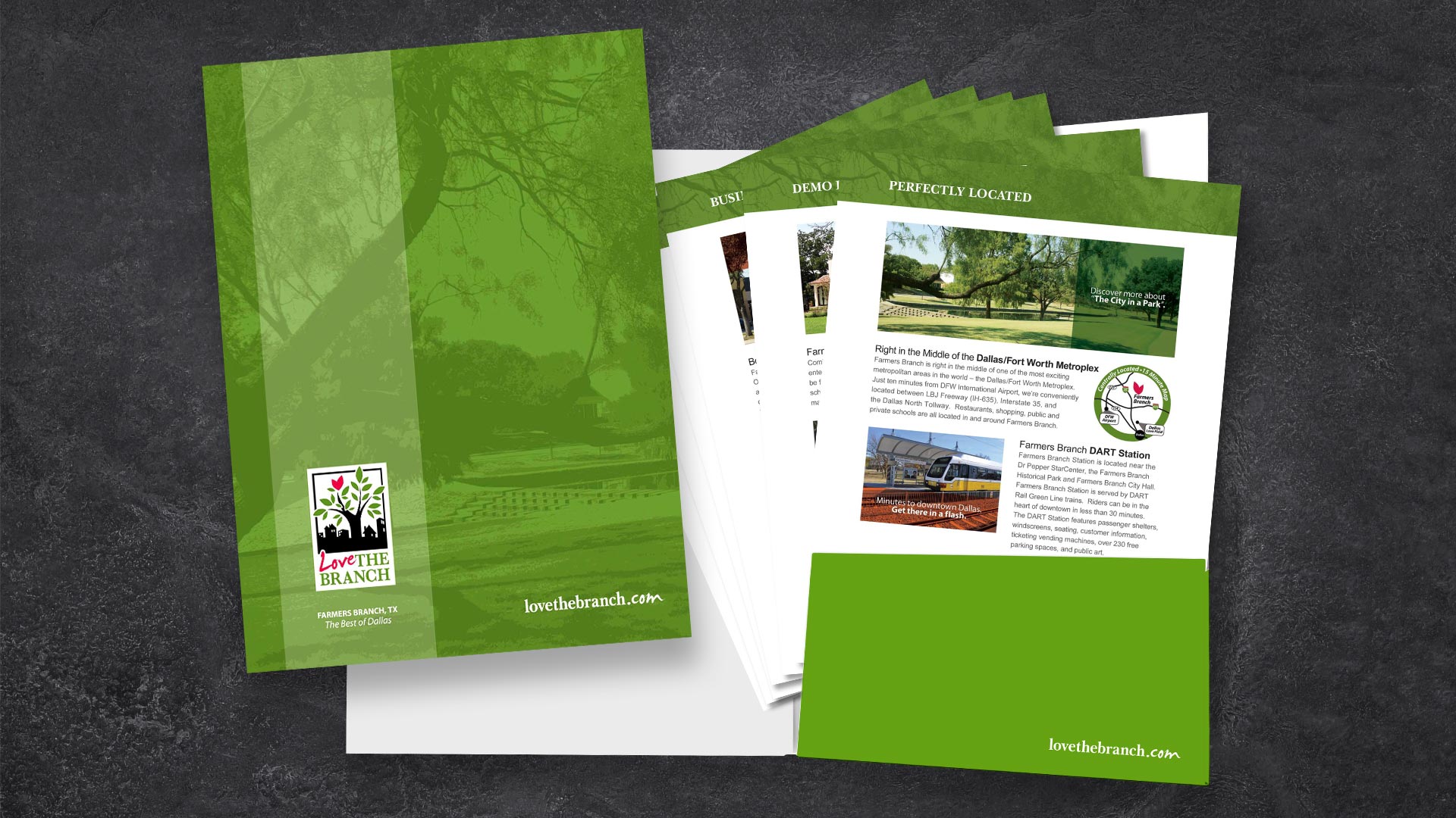 City of Farmers Branch Relocation Folder & Inserts